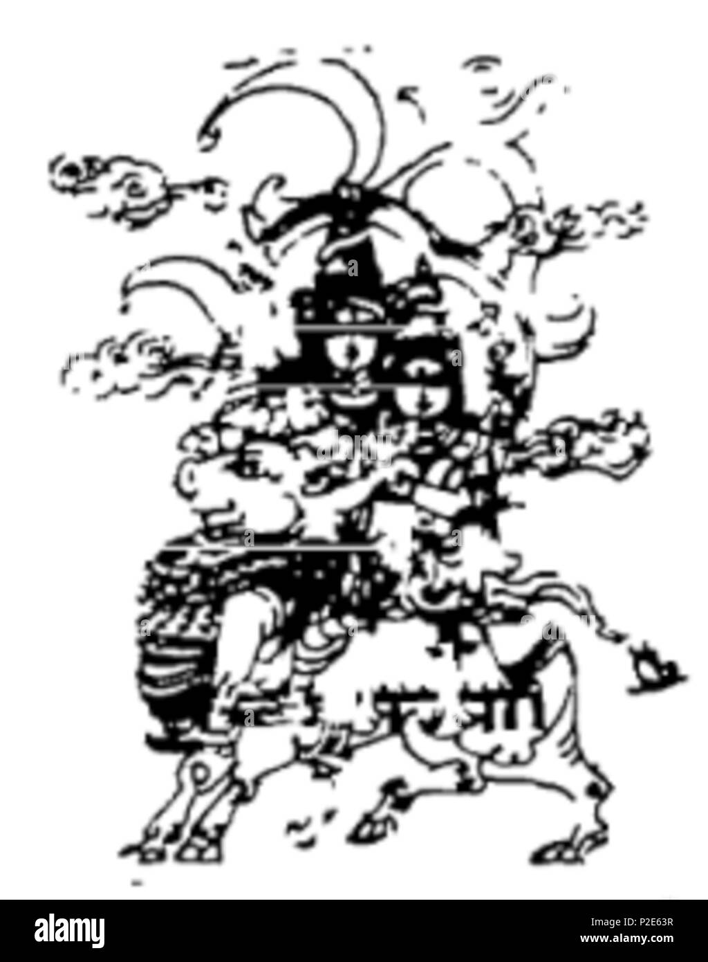 39 Seite 52 Bild 1 Shiva Tandavam Stockfoto