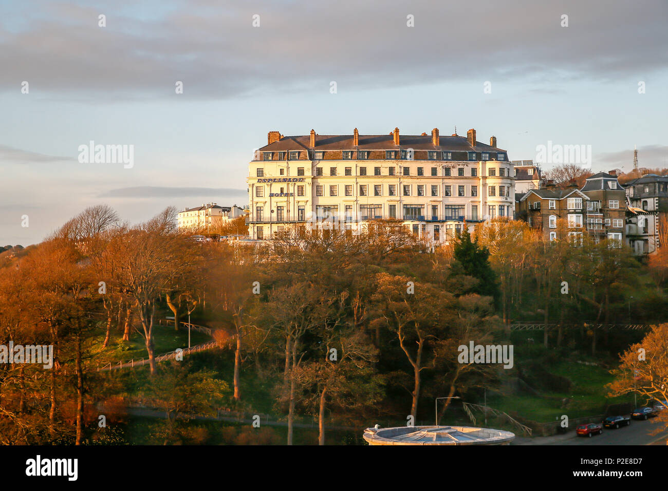 Views um Scarborough North Yorkshire Stockfoto