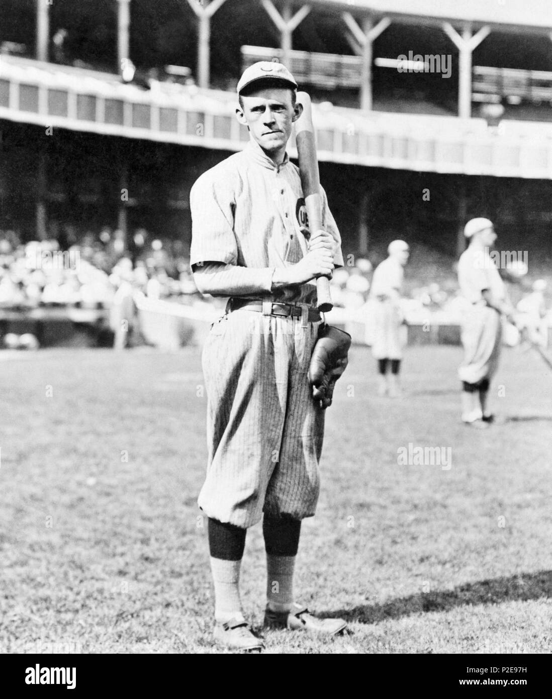 Johnny Evers, John Joseph Evers (1881-1947), US-amerikanischer Baseballspieler. Stockfoto