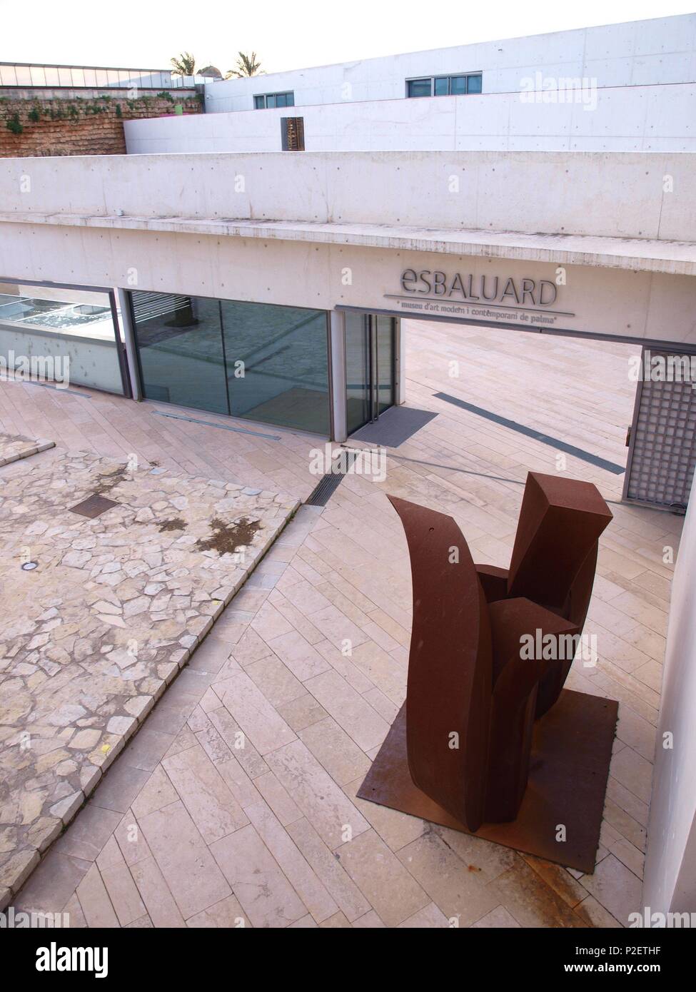 Es Baluard, Museo Arte Contemporaneo, Palma de Mallorca. Stockfoto