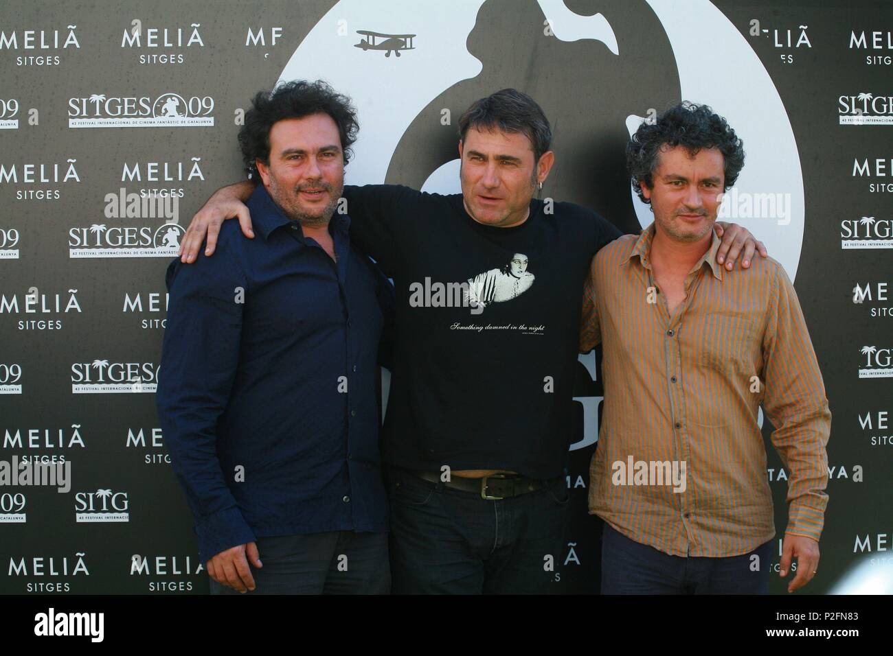 Presentacion del Film "Les derniers jours du monde" en Festival de Cine Fantástico de Sitges 2009. Stockfoto