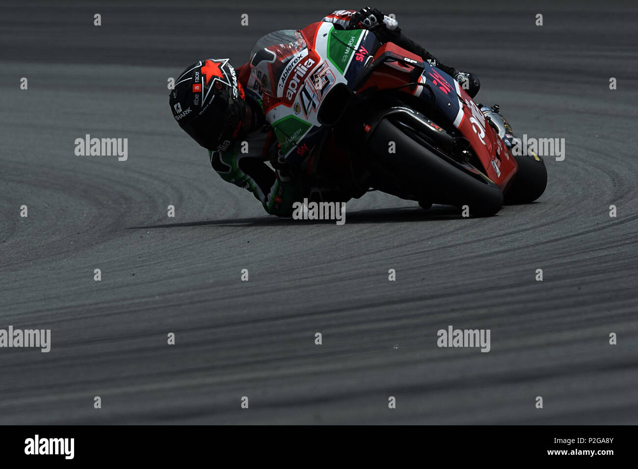 Montmelo, Spanien. 15 Jun, 2018. Während der freien Praxis der Gran Premi Monster Energy de Catalunya, Circuit de Catalunya, Montmelo, Spanien. Am 15. Juni 2018. Credit: CORDON PRESSE/Alamy leben Nachrichten Stockfoto