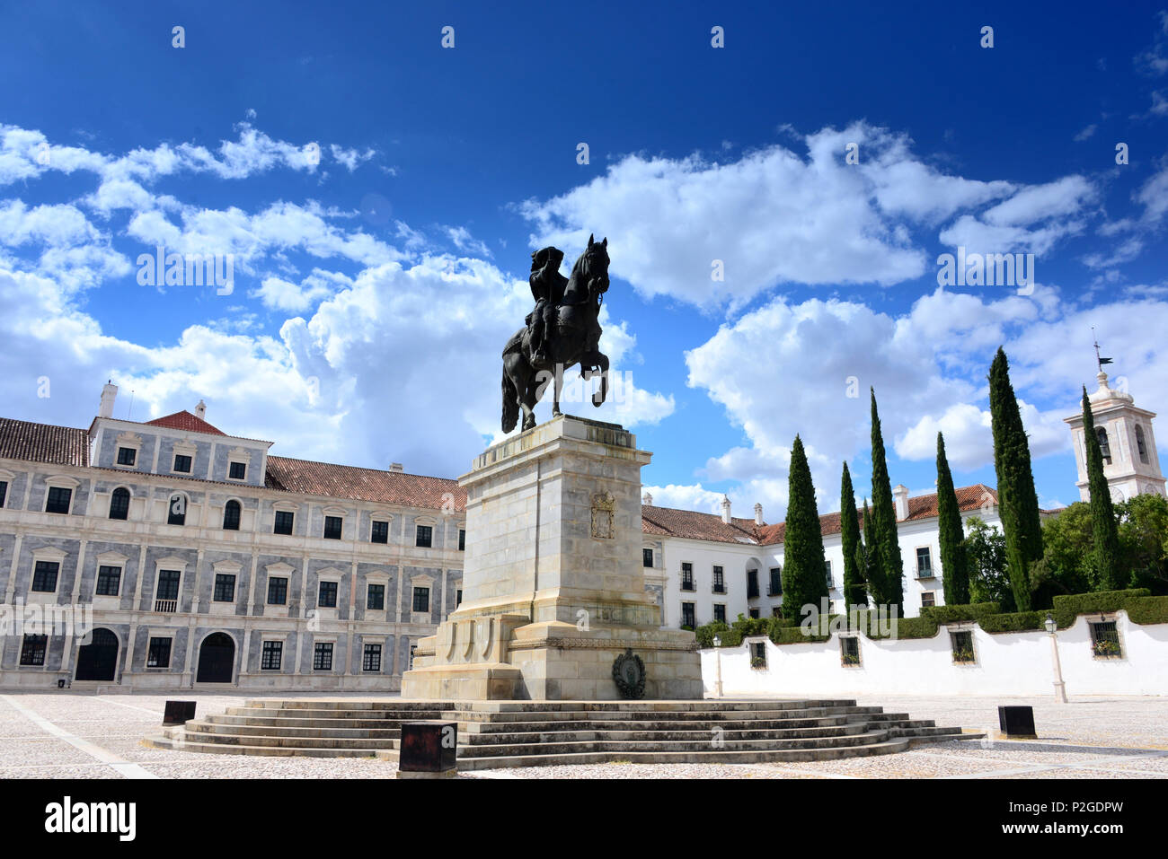 Paco Ducal in Sanlucar La Mayor in der Nähe von Estremoz, Alentejo, Portugal Stockfoto