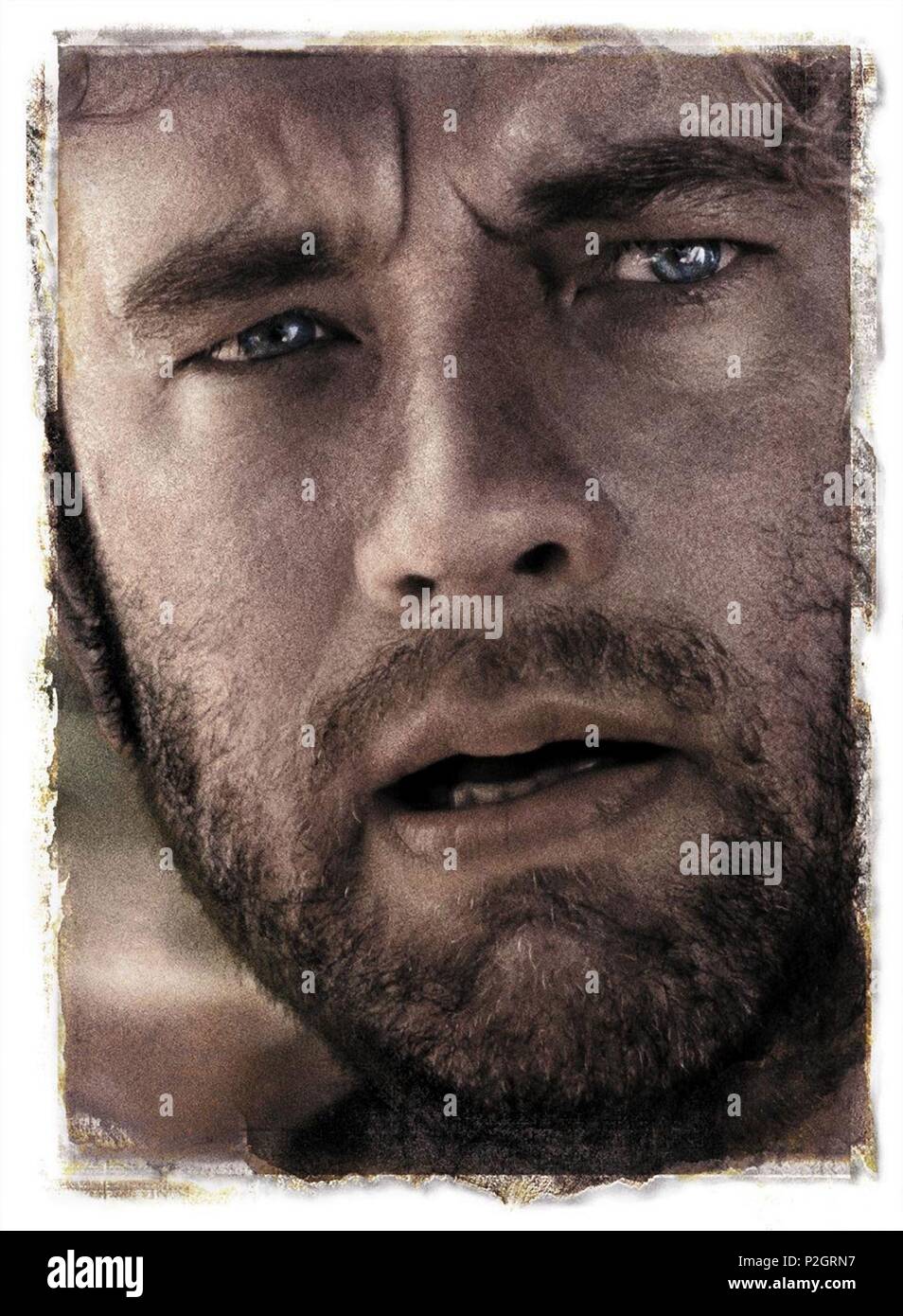Original Film Titel: Cast Away. Englischer Titel: Cast Away. Regisseur: ROBERT ZEMECKIS. Jahr: 2000. Stars: Tom Hanks. Quelle: DREAMWORKS PICTURES / 20th Century Fox/Album Stockfoto