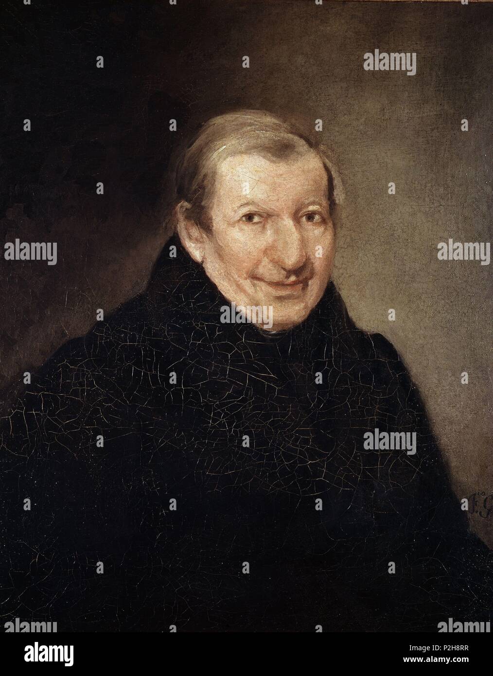"Porträt von José de la Canal", 1808-1824, Öl auf Leinwand, 59 x 50 cm. Autor: Francisco de Goya (1746-1828). Lage: Museo Lázaro Galdiano - COLECCION, MADRID, SPANIEN. Stockfoto