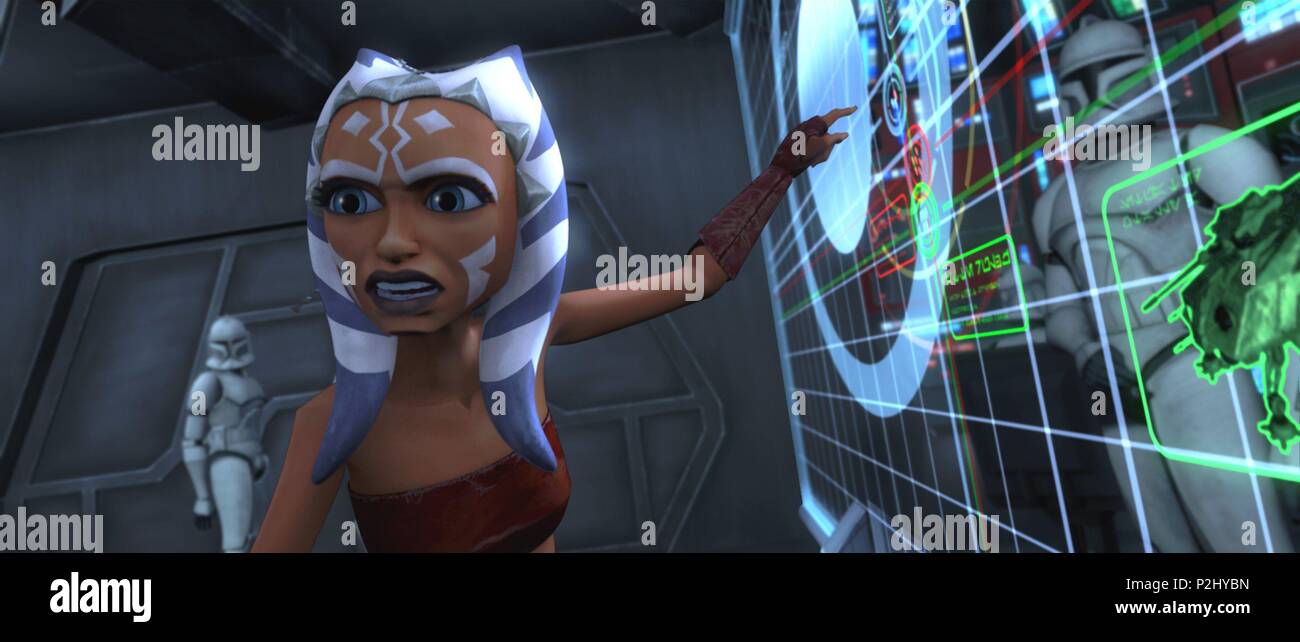 Original Film Titel: Star Wars: The Clone Wars. Englischer Titel: Star Wars: The Clone Wars. Regisseur: DAVE FILONI. Jahr: 2008. Credit: CGCG/Lucasfilm Animation Singapur/LUCASFILM/Album Stockfoto