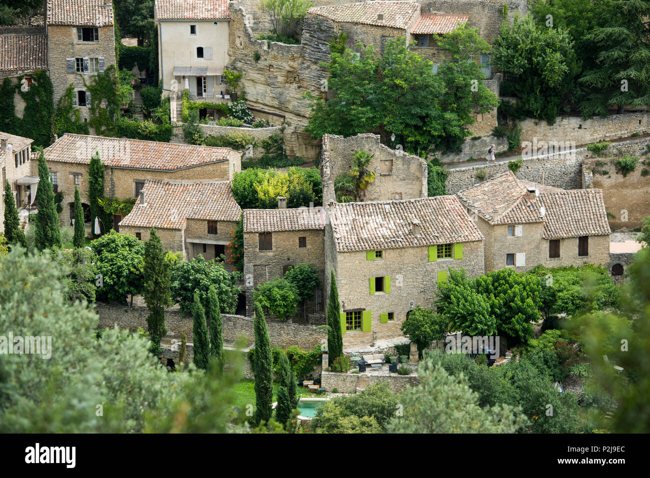 Gordes, Departement Vaucluse, Provence-Alpes-Cote d'Azur, Provence, Frankreich Stockfoto