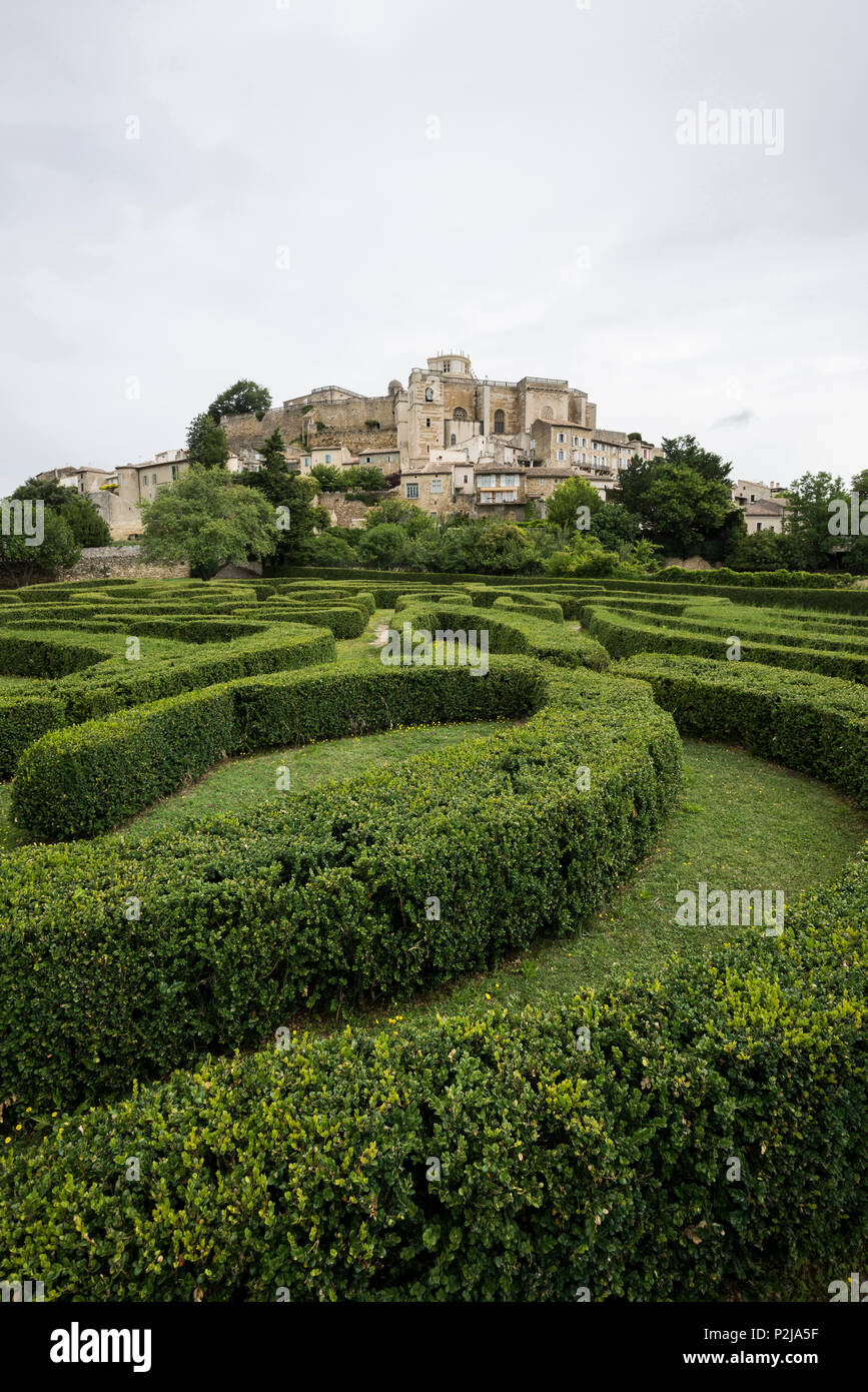Grignan, Departement Drome, Region Alpendorf, Provence, Frankreich Stockfoto