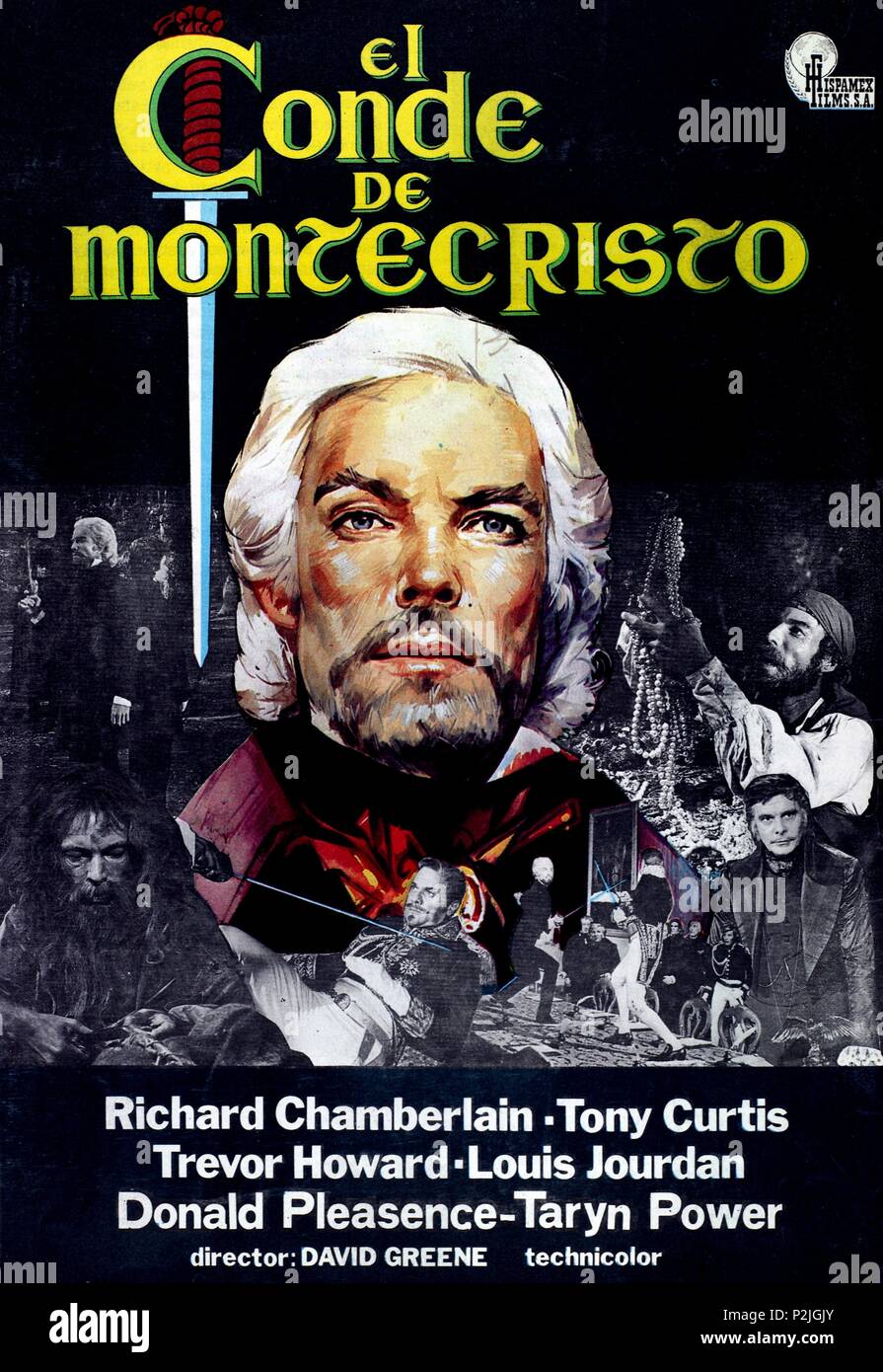 Der Graf Von Monte Christo Film Richard Chamberlain Original Film Titel: DER GRAF VON MONTE CRISTO. Englischer Titel: DER