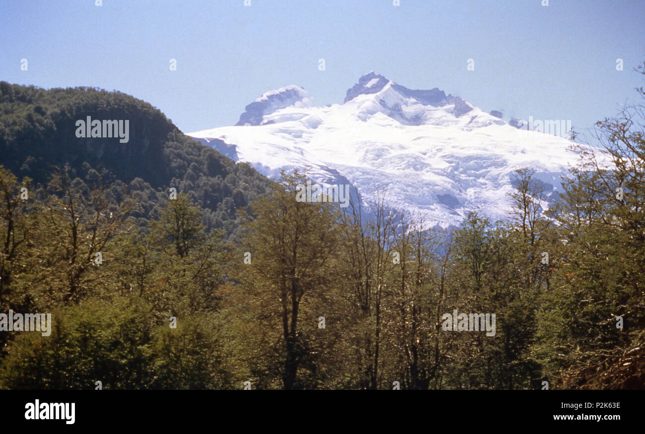 Nationalpark Nahuel Huapi, Cerro Tronador, Argentinien 1997 Stockfoto