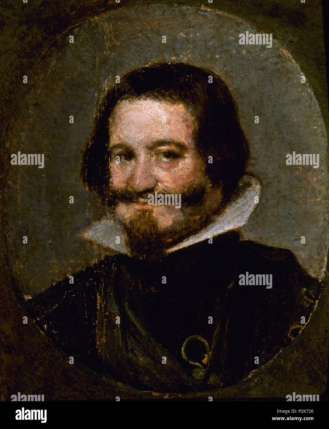 Grafen von Olivares (1587-1645). El Conde Duque de Olivares (1587-1645). Madrid, Palacio Real. Autor: Diego Velázquez (1599-1660). Lage: PALACIO REAL - PINTURA, MADRID, SPANIEN. Stockfoto