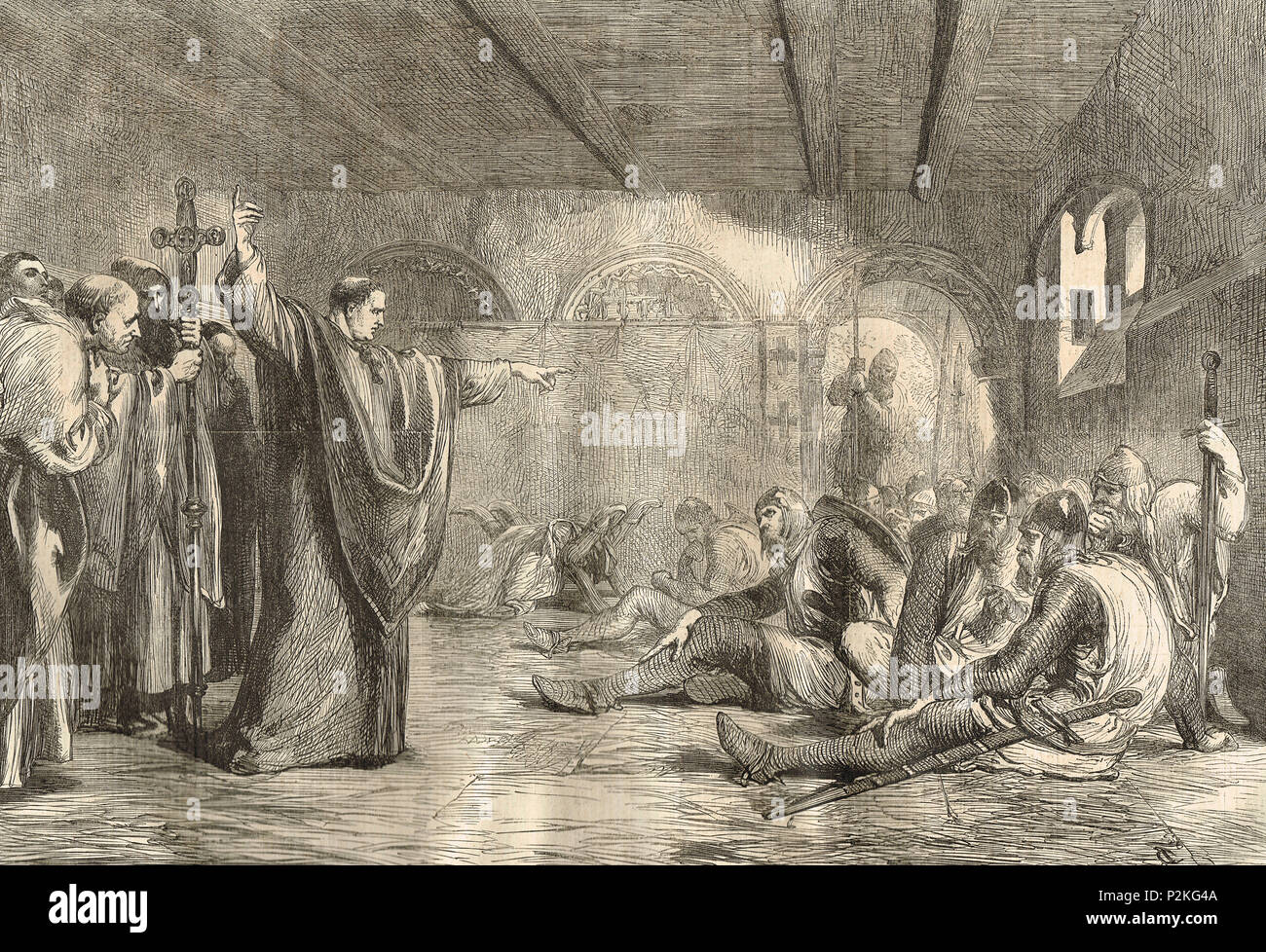 Becket adressiert william de tracy Fotos und Bildmaterial in hoher