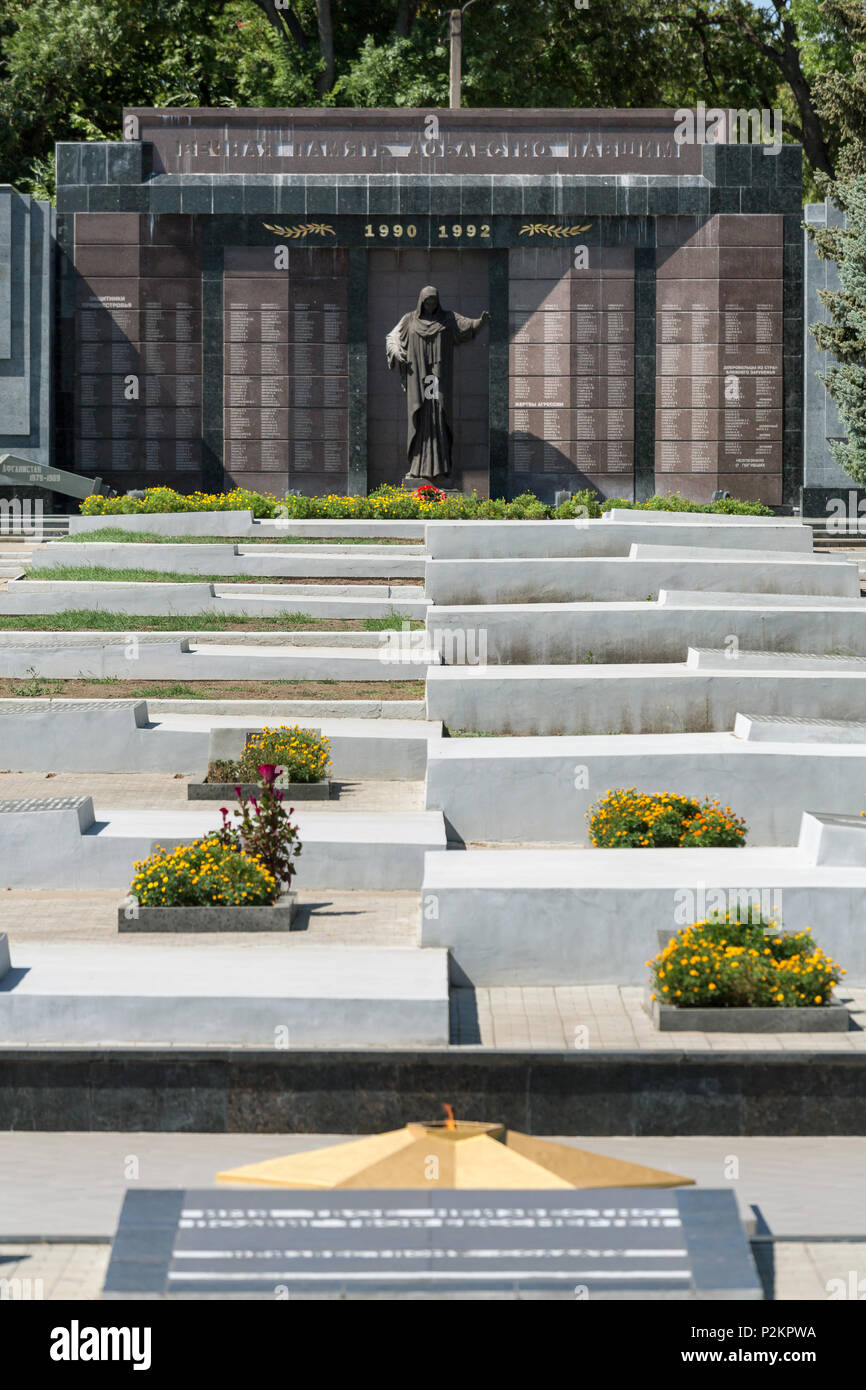 25.08.2016, Tiraspol, Transnistrien, Moldau - Die heroische Kloster im Zentrum der Stadt, in der die ursprünglich 1972 in der sowjetischen Zeit gegründet wurde. Heute t Stockfoto