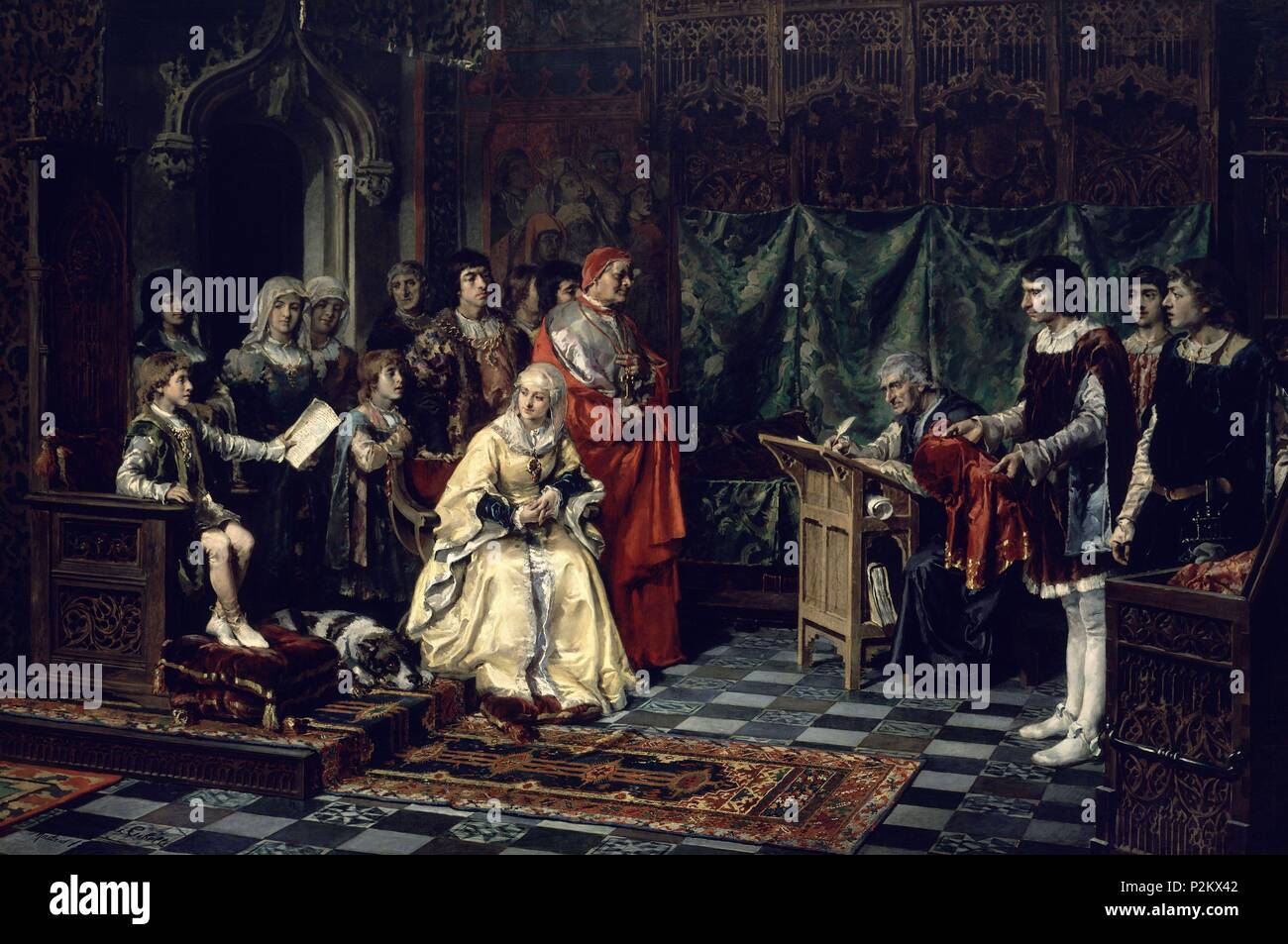 Die ausbildung von prinz don juan Fotos und Bildmaterial in hoher