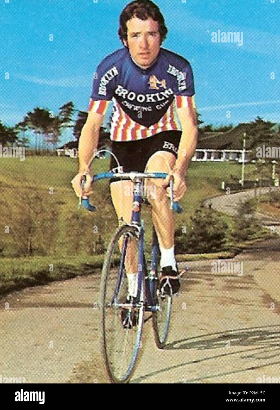 . Italiano: Ciclista Italiano. 1973. Unbekannt 36 Giuliano Fontana Brooklyn Stockfoto