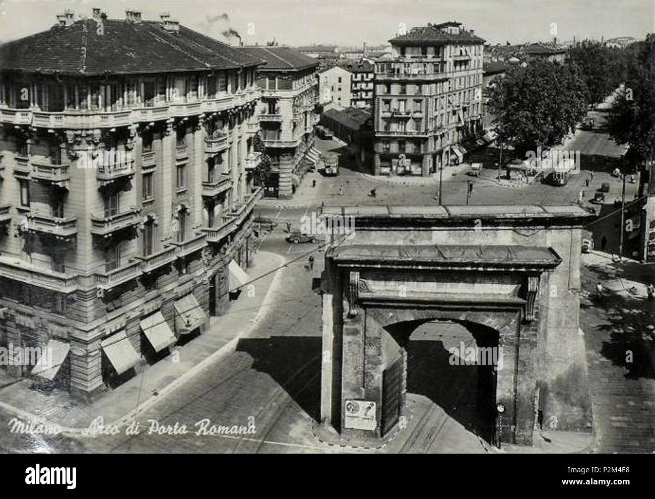 . Italiano: Milano, Porta Romana. anni Cinquanta. Unbekannt 56 Milano Porta Romana, 02. Stockfoto