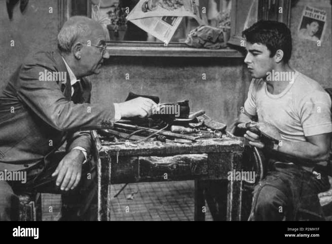 . Italiano: Una scena del Film L'Oro di Roma del 1961 Di Carlo Lizzani. 6. April 2014. Johnny Freak 45L'Oro di Roma (Film) Stockfoto