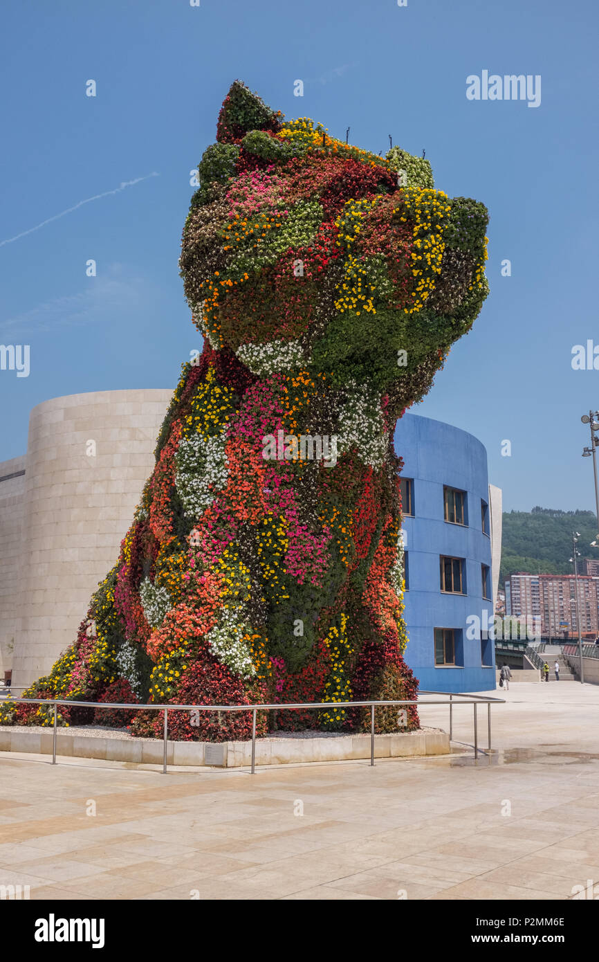 Guggenheim Museum, Bilbao, Spanien Stockfoto