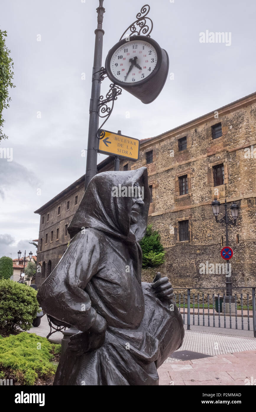 Oviedo, Spanien City Art Stockfoto