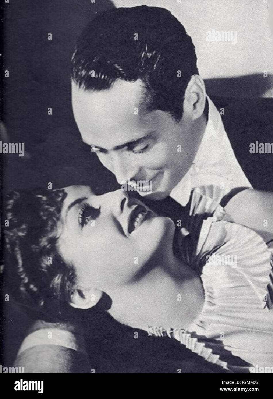 . Joan Crawford e Franchot Tone nel Film "La danza di Venere" ('Dancing Lady'). August 1933. Novella settimanale 21 Dancing Lady Crawford Ton Stockfoto