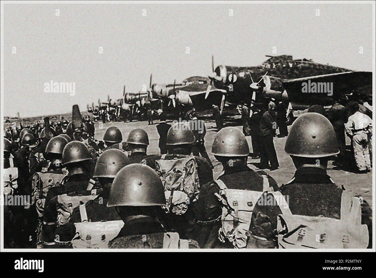 . Italiano: Aereo Savoia Marchetti SM.79. Vor 1960. Unbekannt 74R.A.-Savoia-Marchetti SM.79 Stockfoto