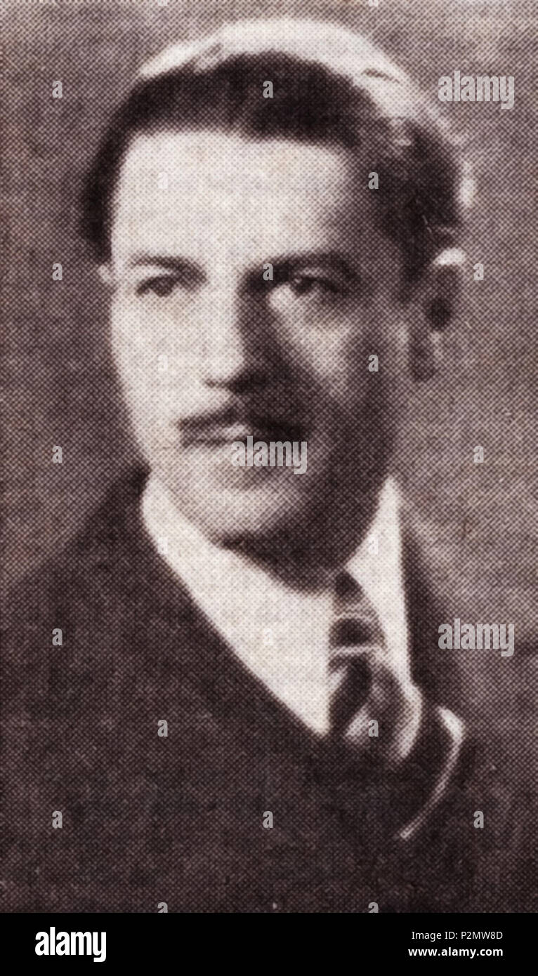 . Italiano: Riccardo Pick Mangiagalli compositore. 1941. Unbekannt 76 Riccardo Mangiagalli Pick Stockfoto