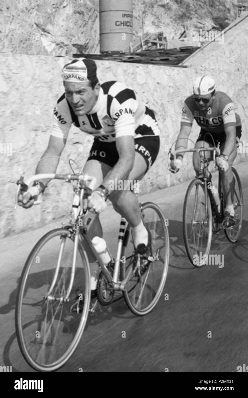 . Toni (Milano-Sanremo 1962). 1962. Museo Ciclismo 8 Antonio Bailetti 1962 c Stockfoto