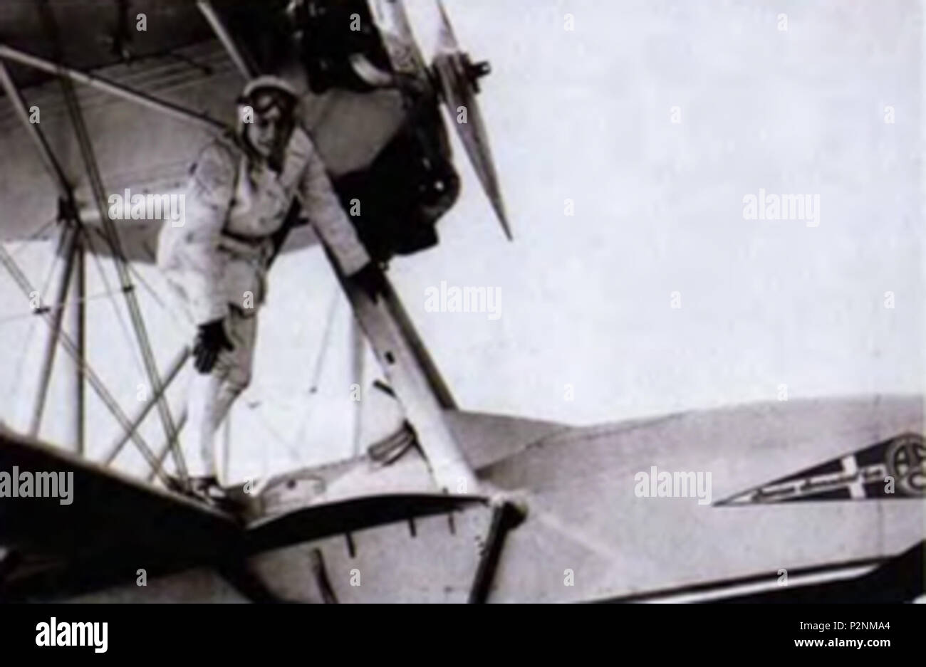 80 Savoia-Marchetti S. 56 1. Stockfoto