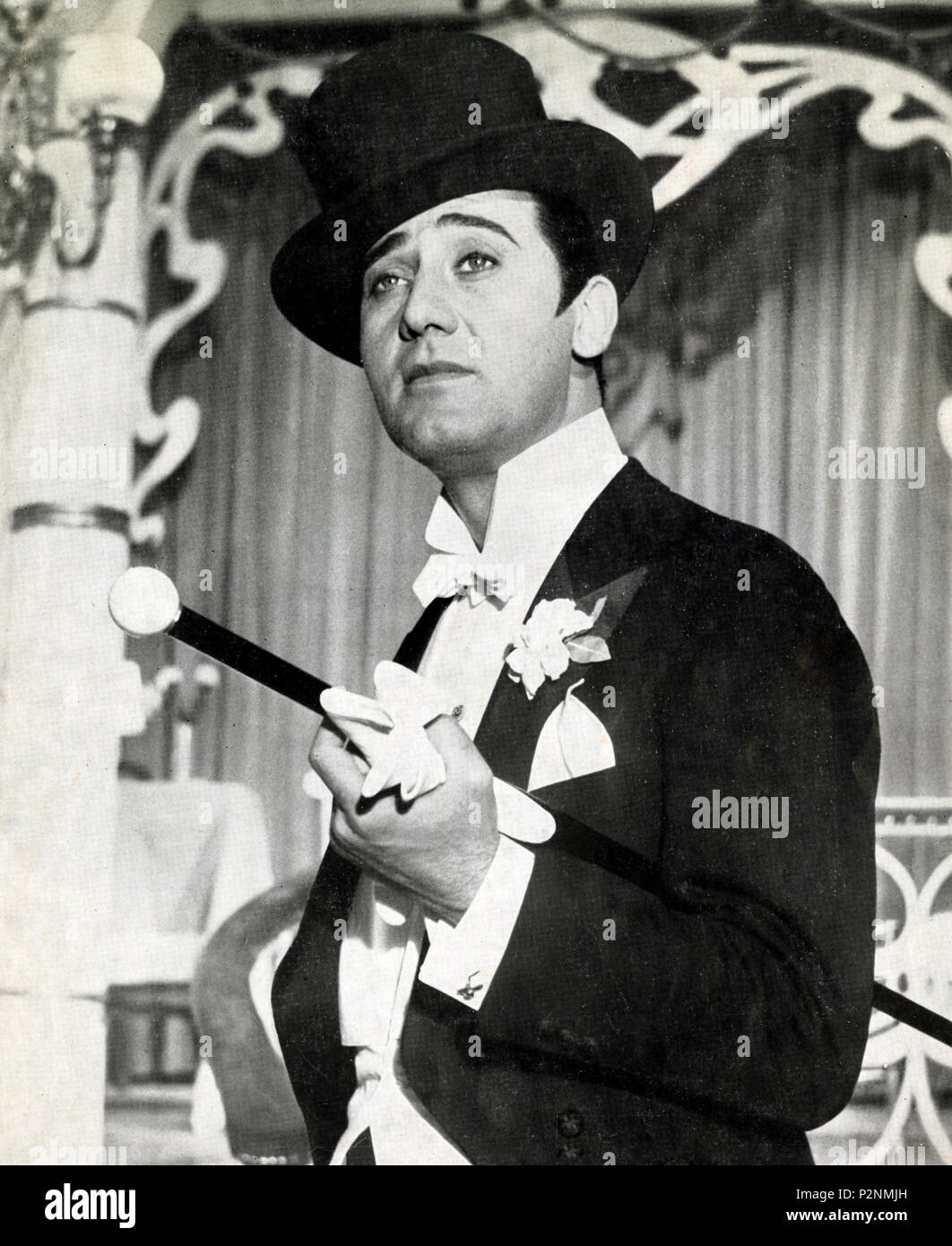 . Italiano: Alberto Sordi im italienischen Film Gastone. 1959. Luciano Trasatti/Mario Bonnard 32 Gastone 1. Stockfoto