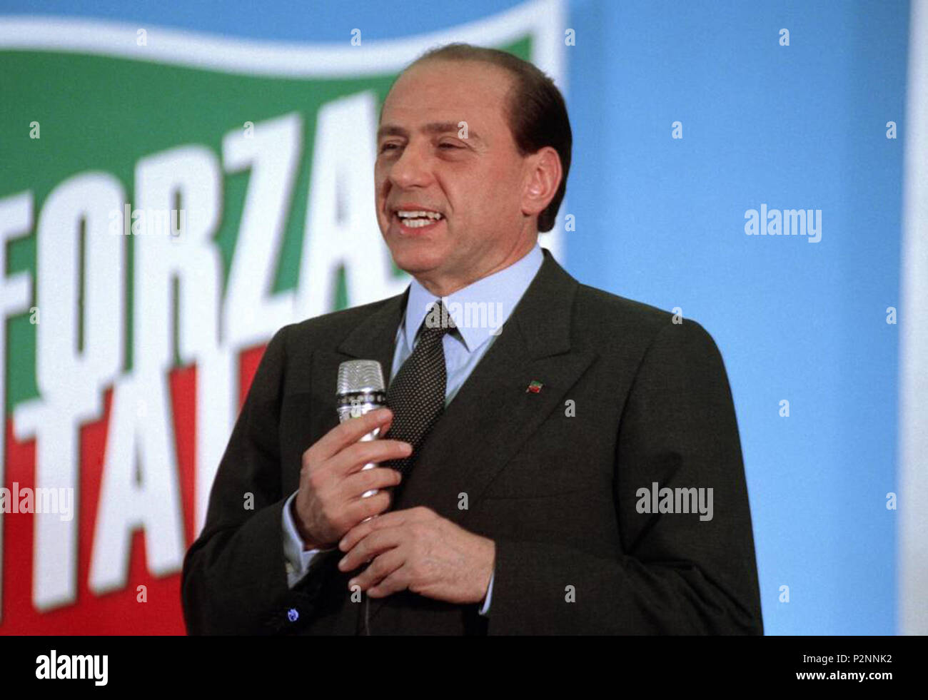 . Englisch: Silvio Berlusconi im Jahr 1994. Vom 7. Juni 2018. Unbekannt 83 Silvio Berlusconi Mai 1994 Stockfoto