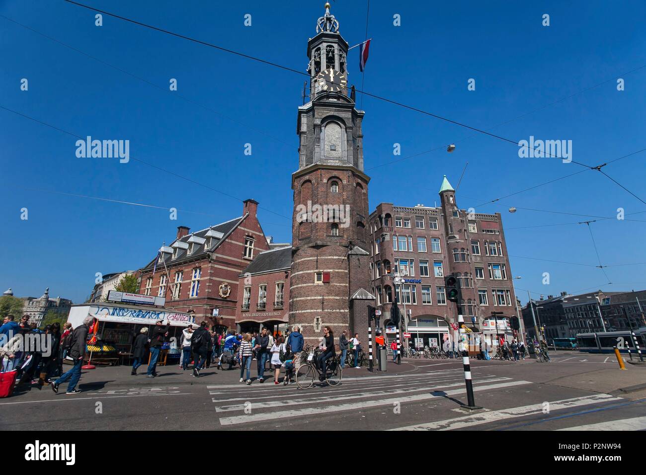 Niederlande, Provinz Nord Holland, Amsterdam, in Muntplein Stockfoto