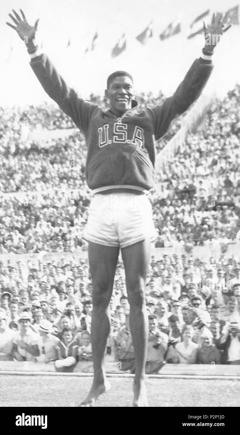 . Otis Davis, 1960 Olympics. 1960. Unbekannt 67 Otis Davis 1960 Stockfoto