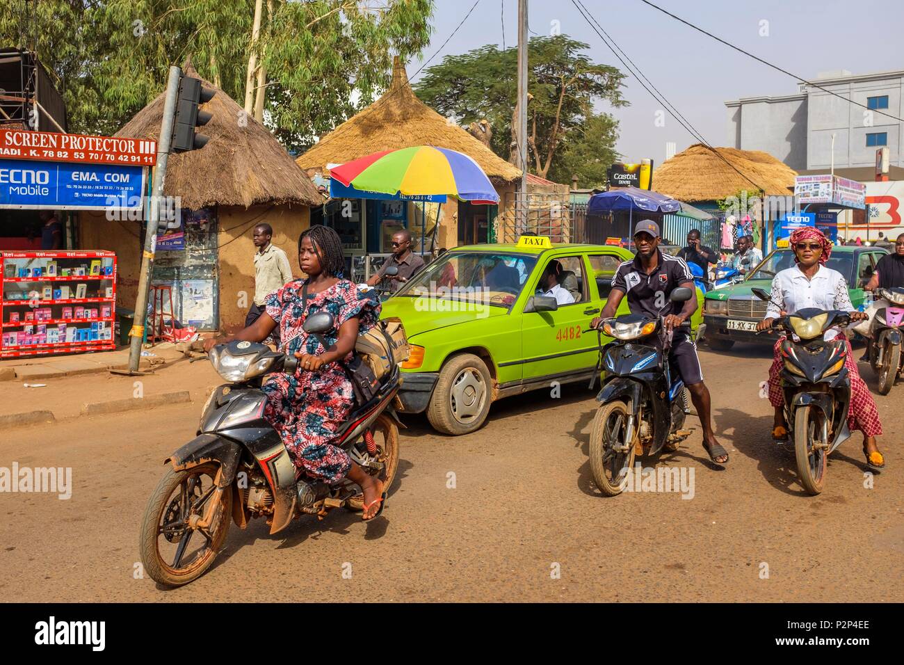 Burkina Faso, Region Centre, Ouagadougou, Downtown Stockfoto