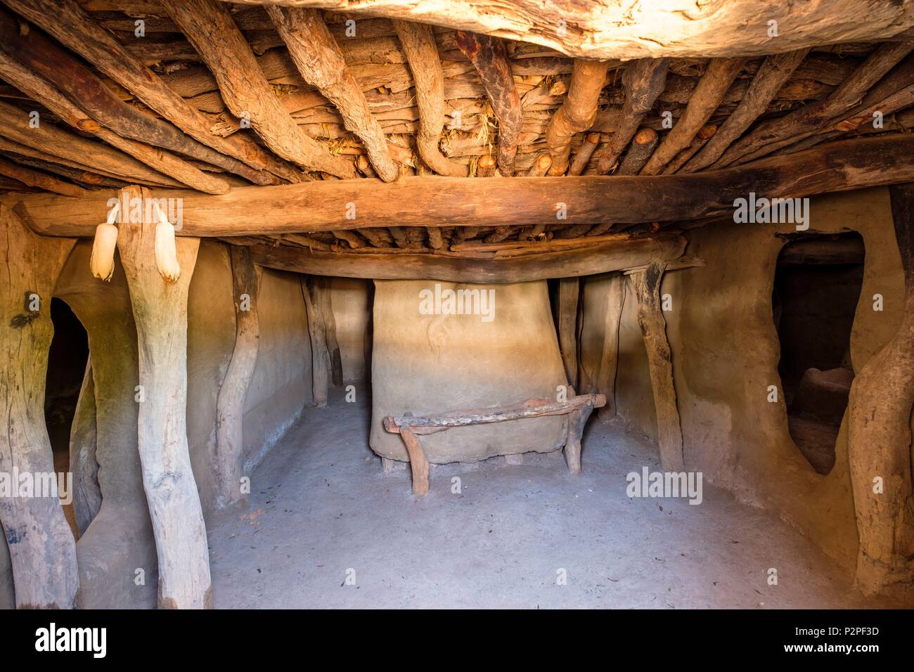 Burkina Faso, Sud-Ouest region, gaoua, der Hauptstadt der Provinz Poni, das regionale Museum des südwestlichen Zivilisation oder Poni Museum Stockfoto