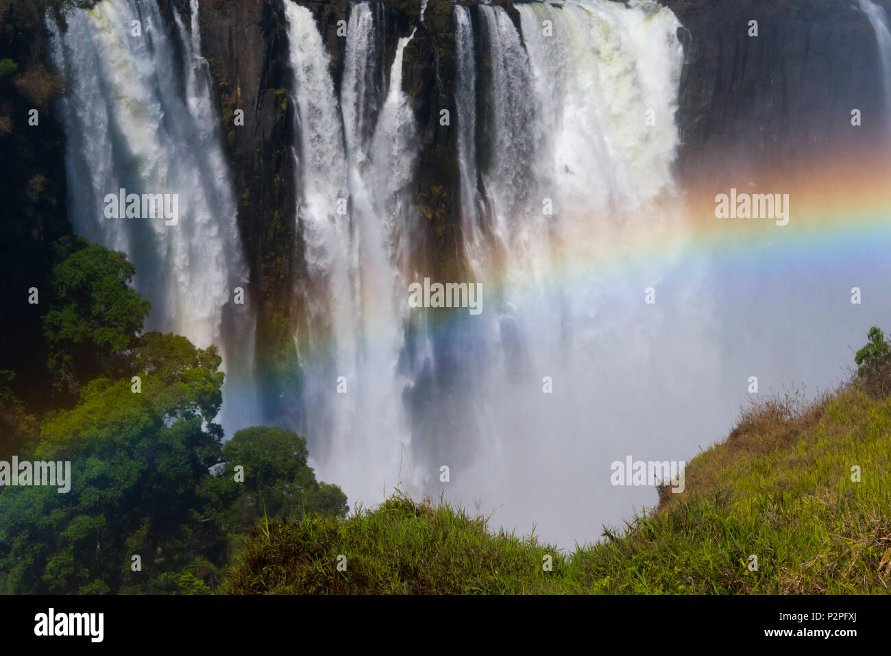Viktoriafälle, Simbabwe Stockfoto