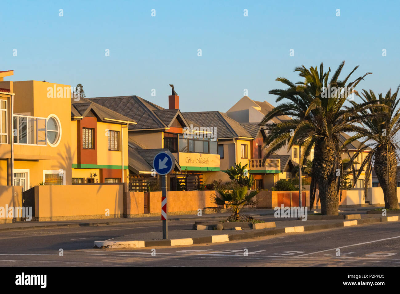 Deutsches Haus, Swakopmund, Erongo Region, Namibia Stockfoto