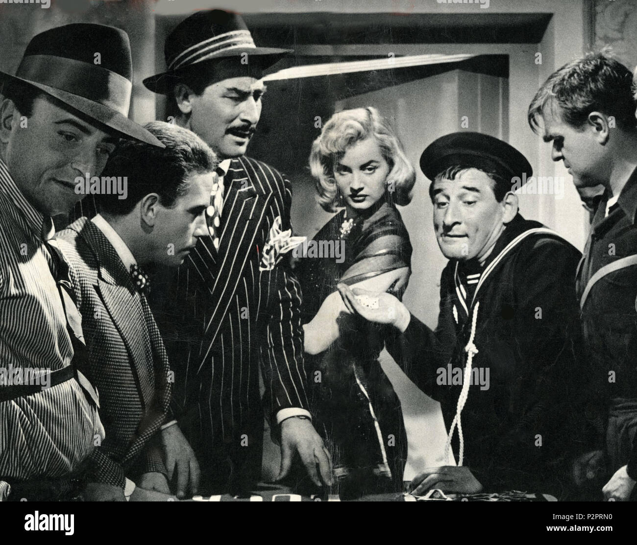 . Italiano: Foto di Scena del film Rascel-Fifi Lizenzierung 1955. 1955. Unbekannt 74 Rascel-Fifi 1. Stockfoto