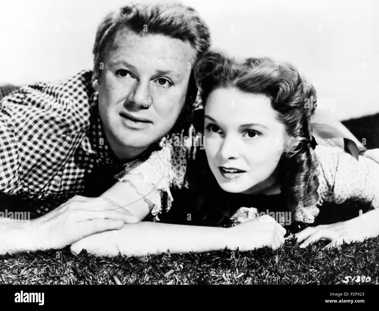 Original Film Titel: DIE ROMANTIK DER ROSY RIDGE. Englischer Titel: DIE ROMANTIK DER ROSY RIDGE. Regisseur: ROY ROWLAND. Jahr: 1947. Stars: VAN JOHNSON; Janet Leigh. Credit: MGM /Album Stockfoto