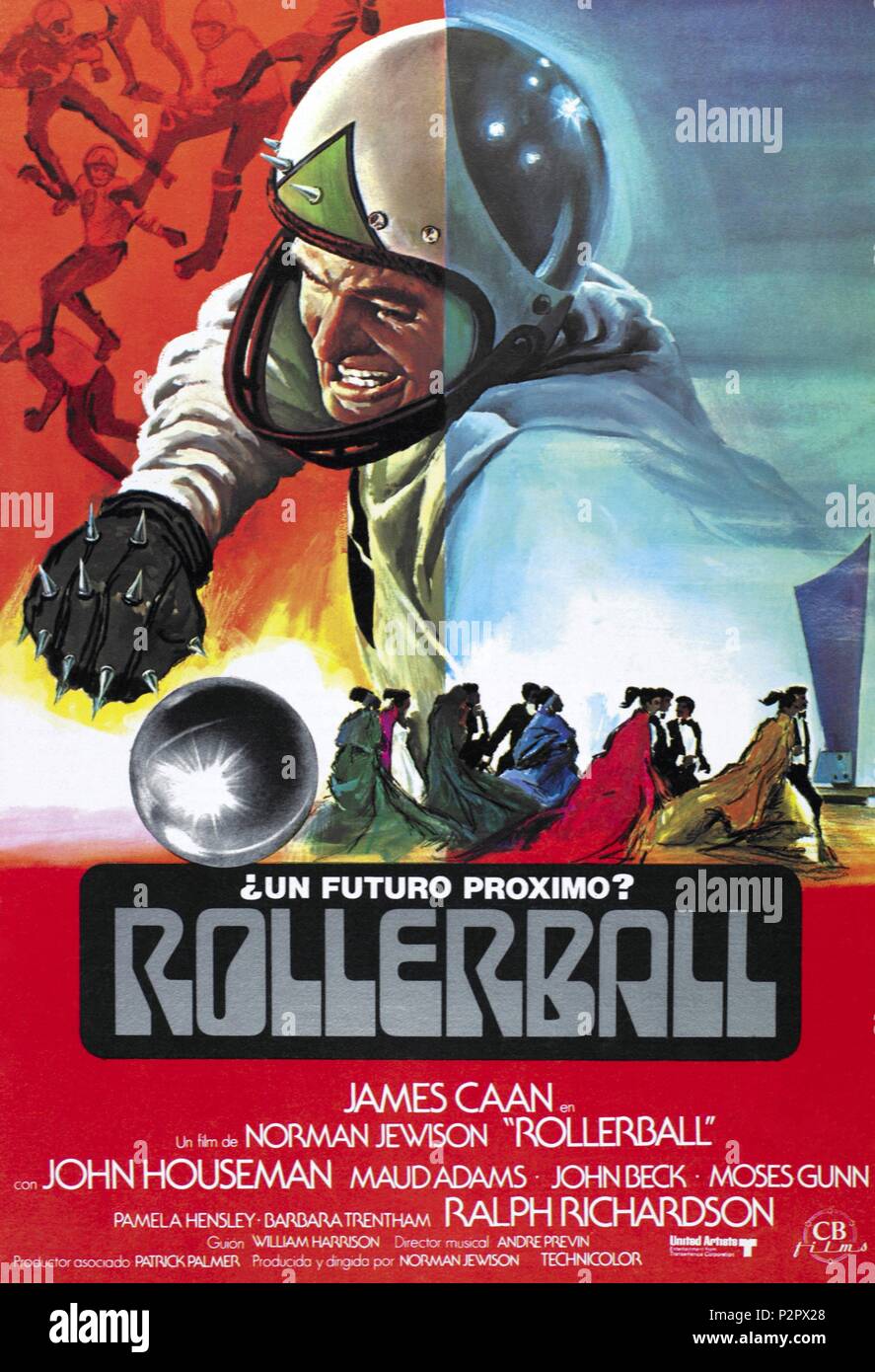 Original Film Titel: ROLLERBALL. Englischer Titel: ROLLERBALL. Regisseur: Norman Jewison. Jahr: 1975. Quelle: UNITED ARTISTS/Album Stockfoto