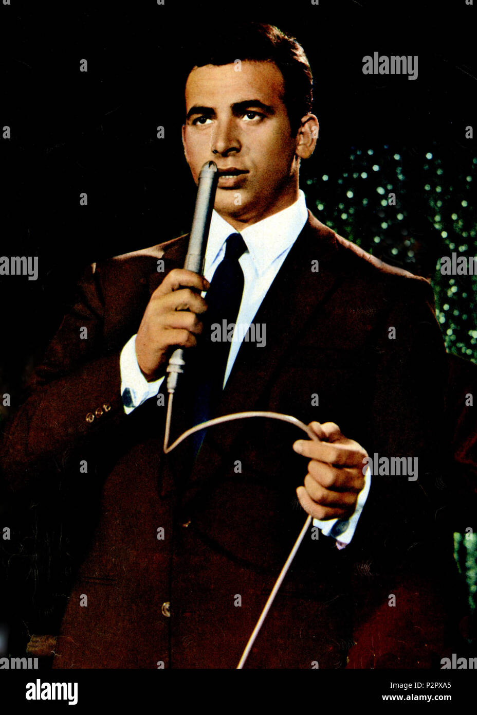 . 7/8-Screenshot aus dem Film Le magnifiche Sette (1961). 1961. Cavarrone an der italienischen Projekt. 55 Maurizio Arena Stockfoto