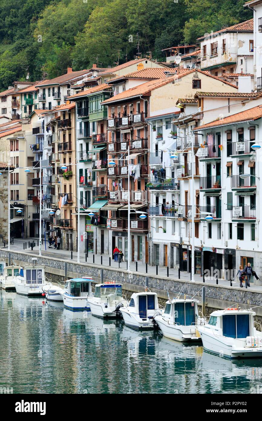Spanien, Baskenland, Vizcaya, Lea-Artibai, Ondarroa Stockfoto