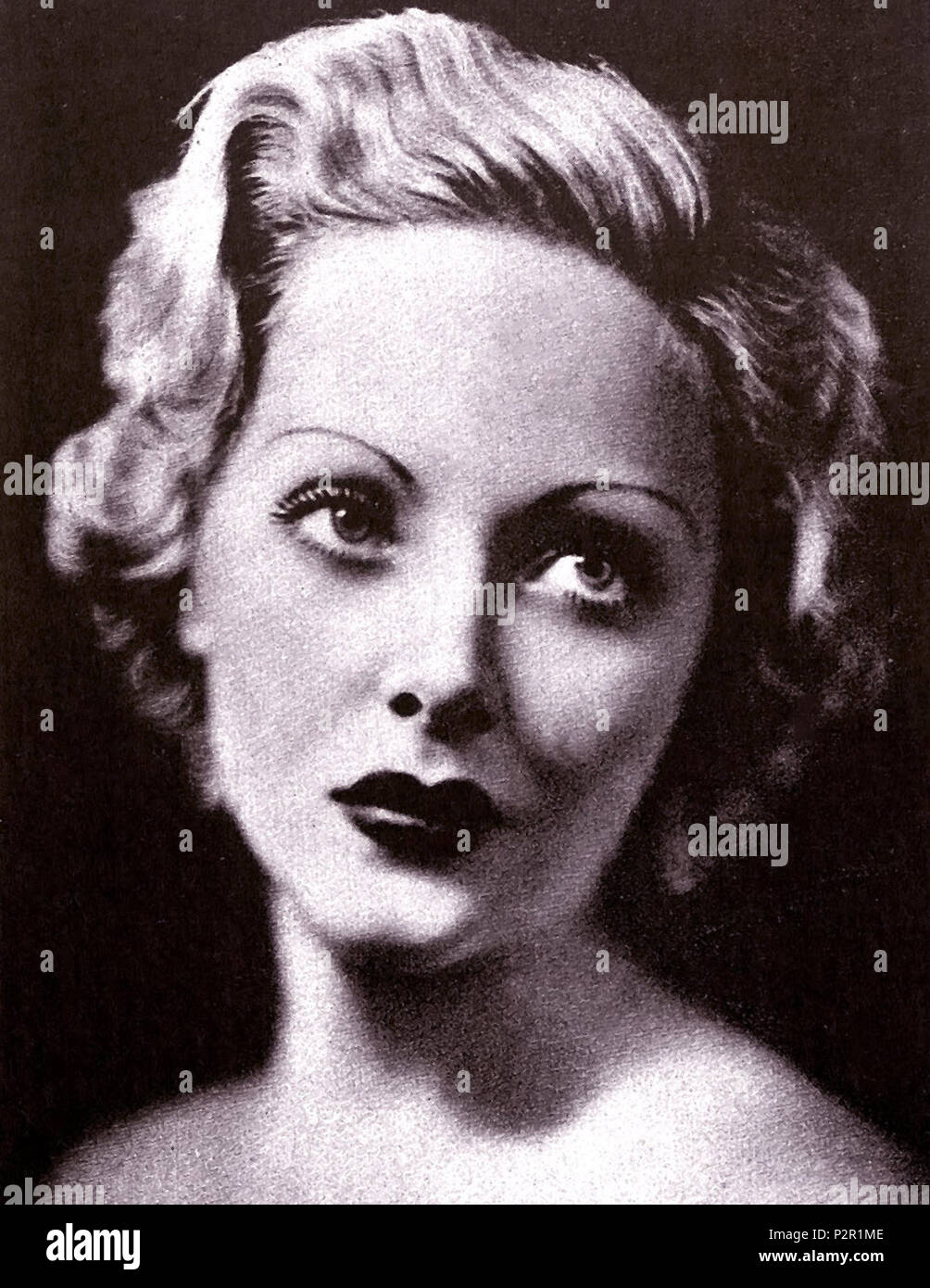 Foto aus dem italienischen Magazin Stelle d'Italia (1942). 1942. Indeciso42 an das italienische Projekt. 54 Marisa Vernati Stockfoto