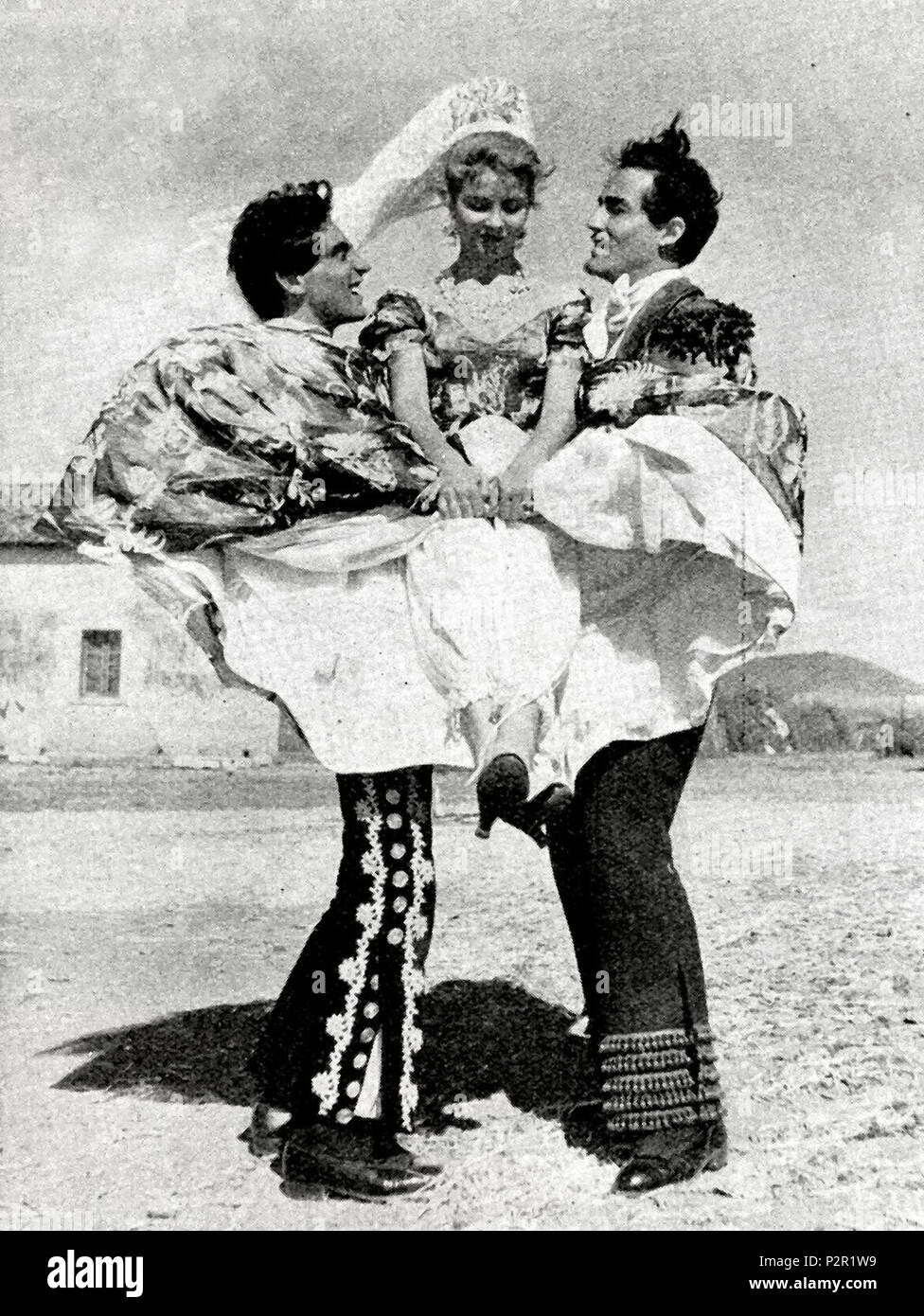 . Italiano: Screenschot du Film "Il Sogno di Zorro' de Mario Soldati, 1952. 1951. Unbekannt 83 Sognodizorro Stockfoto