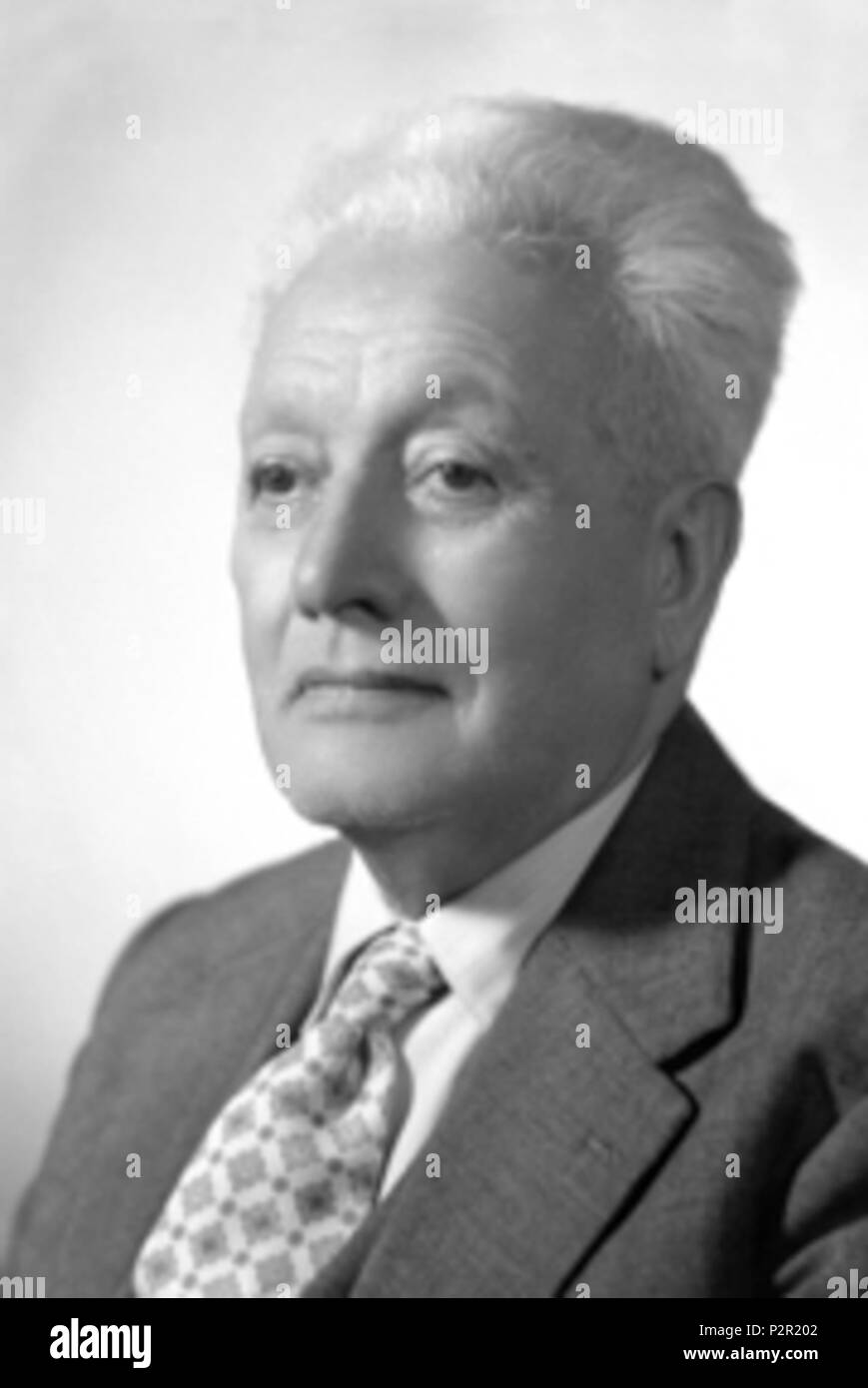 . Italiano: Politico italiano, ministro Del Regno d'Italia. Primi anni Cinquanta del XX secolo. Unbekannt 92 Vito Reale Stockfoto