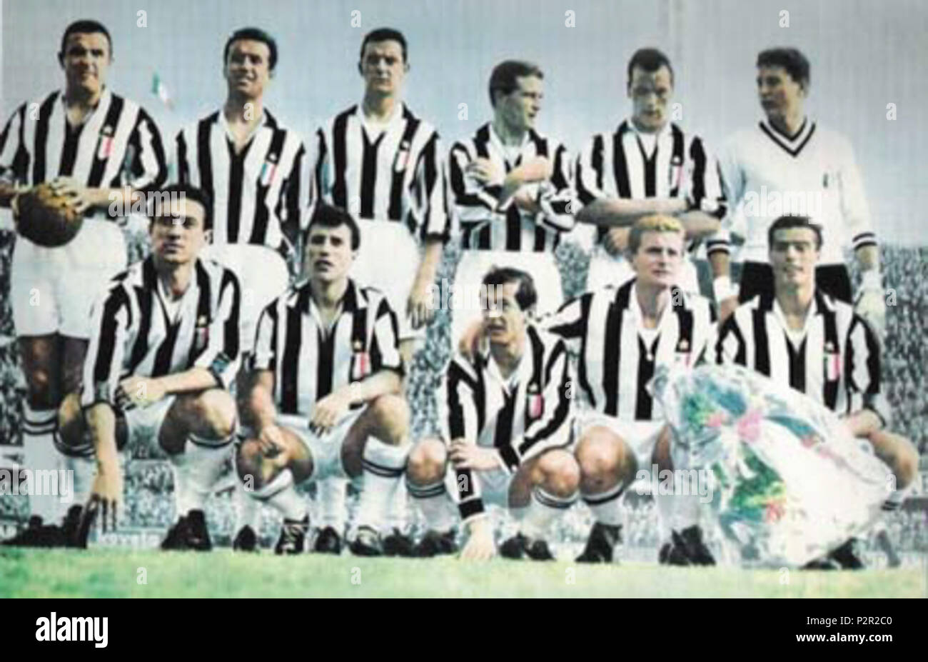 Italiano Una Formazione Della Juventus Nella Stagione 1958