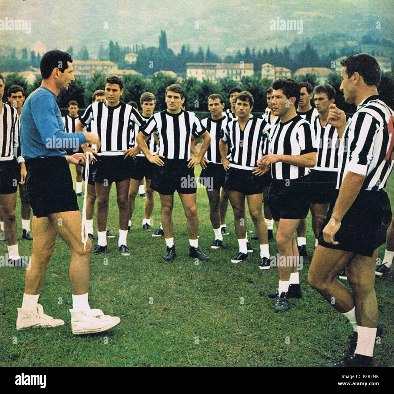 44 Juventus FC - 1964 - Schulung (Herrera - Sívori) Stockfoto