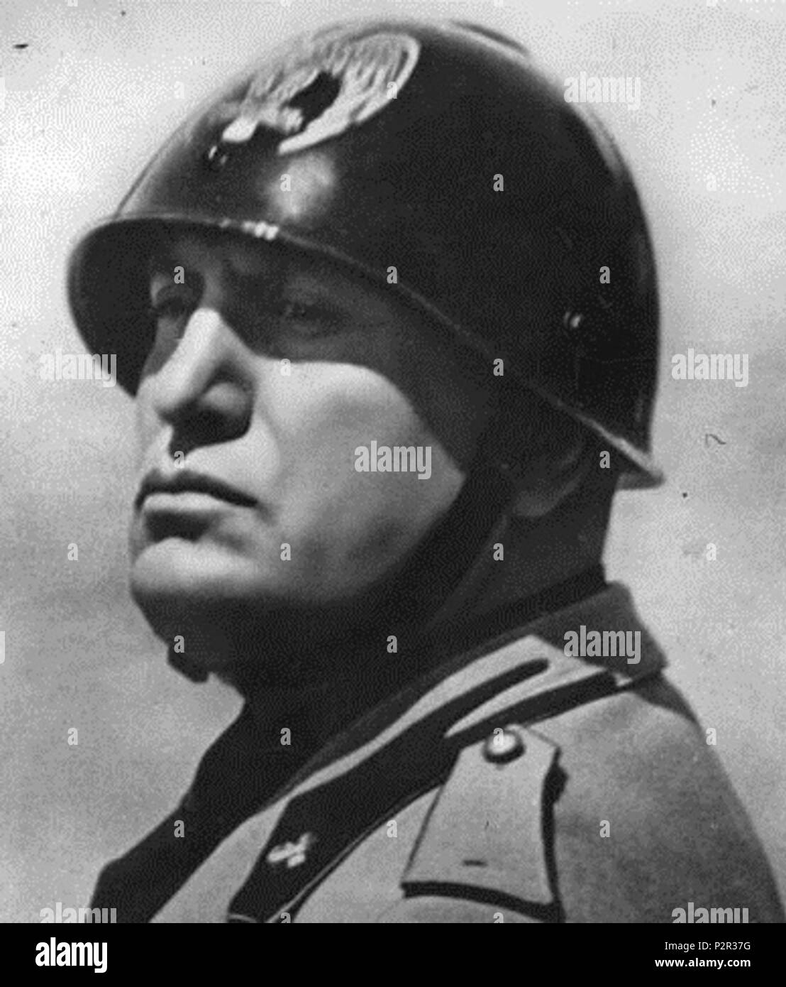 . Englisch: Benito Mussolini. 27 April 2014, 19:31:04. Unbekannt 11 Benito Mussolini Portrait Stockfoto