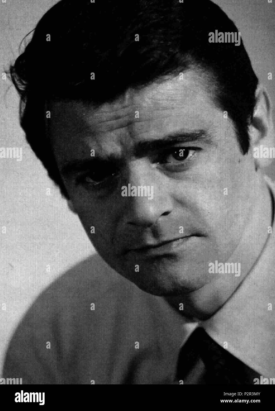 . Italienische Sänger Sergio Endrigo. Juli 1965. Unbekannt 82 Sergio Endrigo Stockfoto