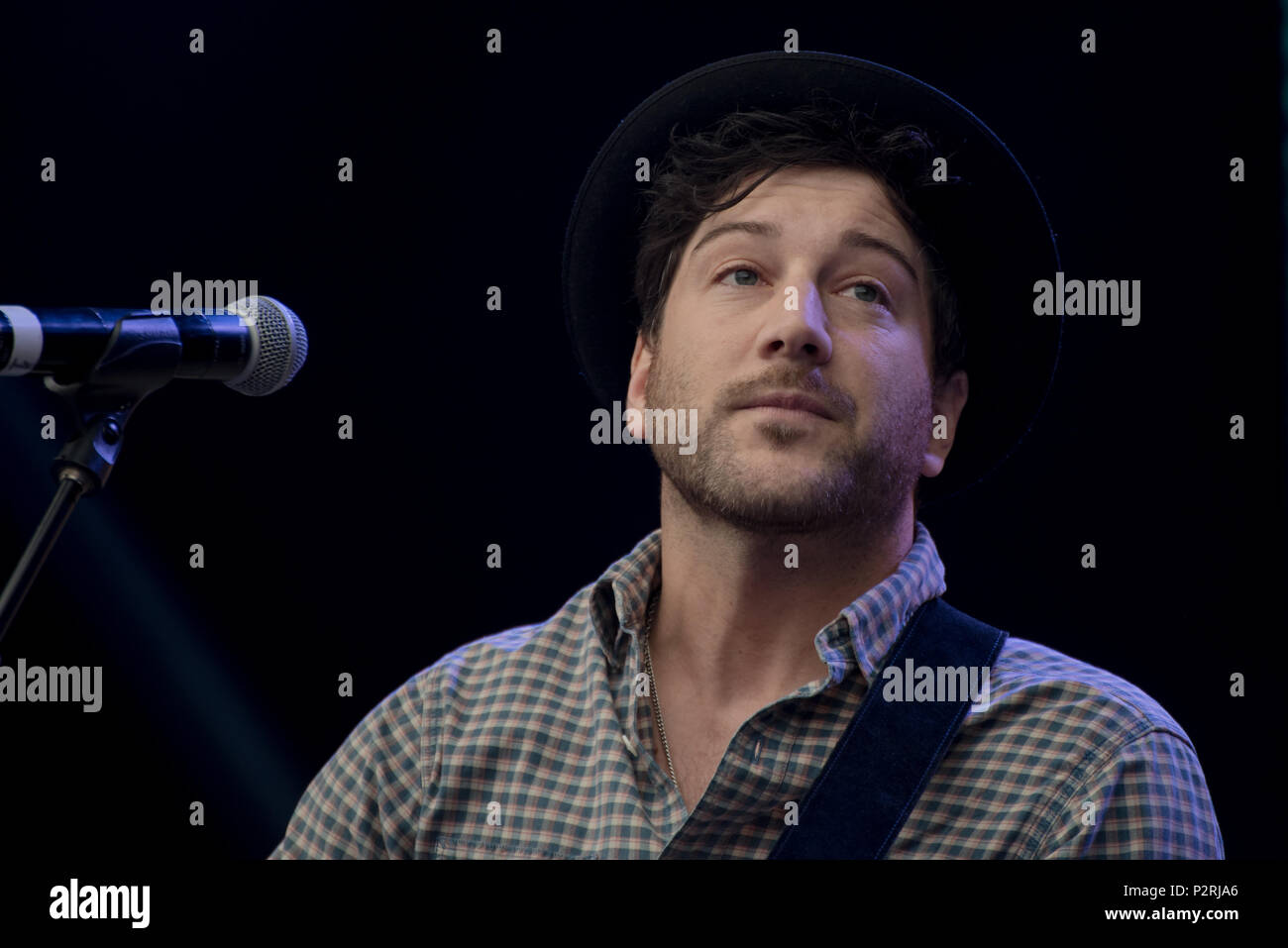 London, UK, 16. Juni 2018. Pepe auf der Bühne des West End Live am 16. Juni 2018 auf dem Trafalgar Square in London. Credit: Siehe Li/Alamy leben Nachrichten Stockfoto