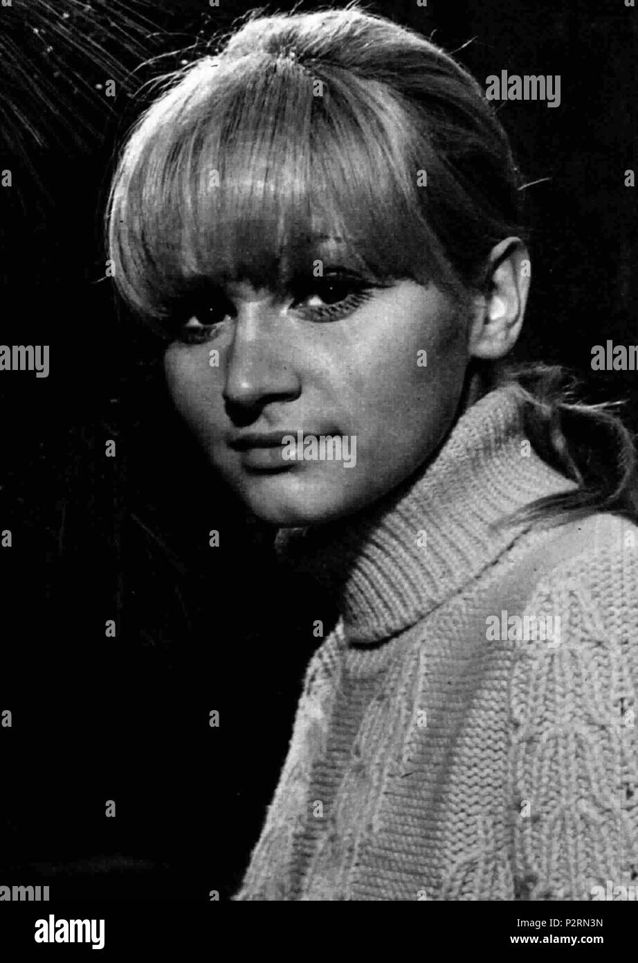 . Die italienische Schauspielerin Carmen Villani, Mailand. Januar 1971. Unbekannt 16 Carmen Villani Stockfoto